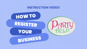 How to register your Service in Partyhelp?